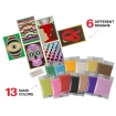ArtiSands™ Color With Sand - Brain Twisters, Makes 12